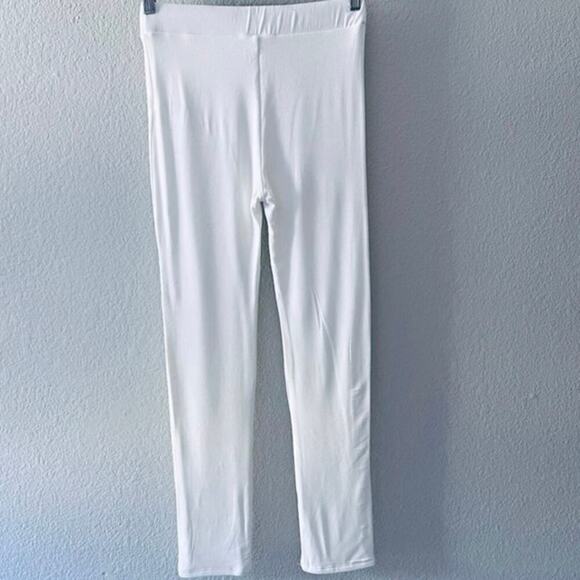 Naked Wardrobe NWT NW High Waisted Legging in White  Size XL - Picture 3 of 6